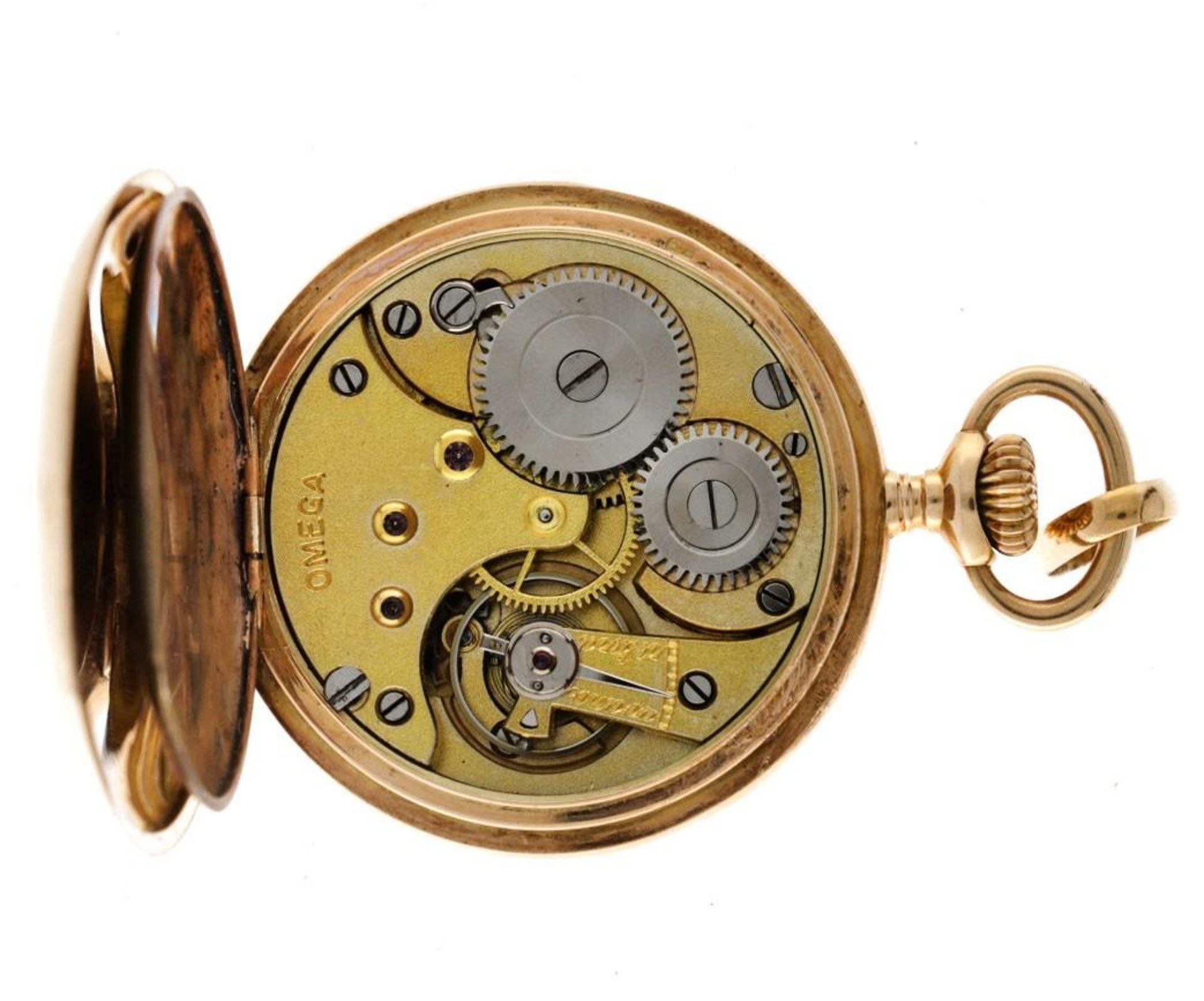 Omega Lever Escapement - Ladies Pocket Watch - apprx. 1910. - Bild 4 aus 6