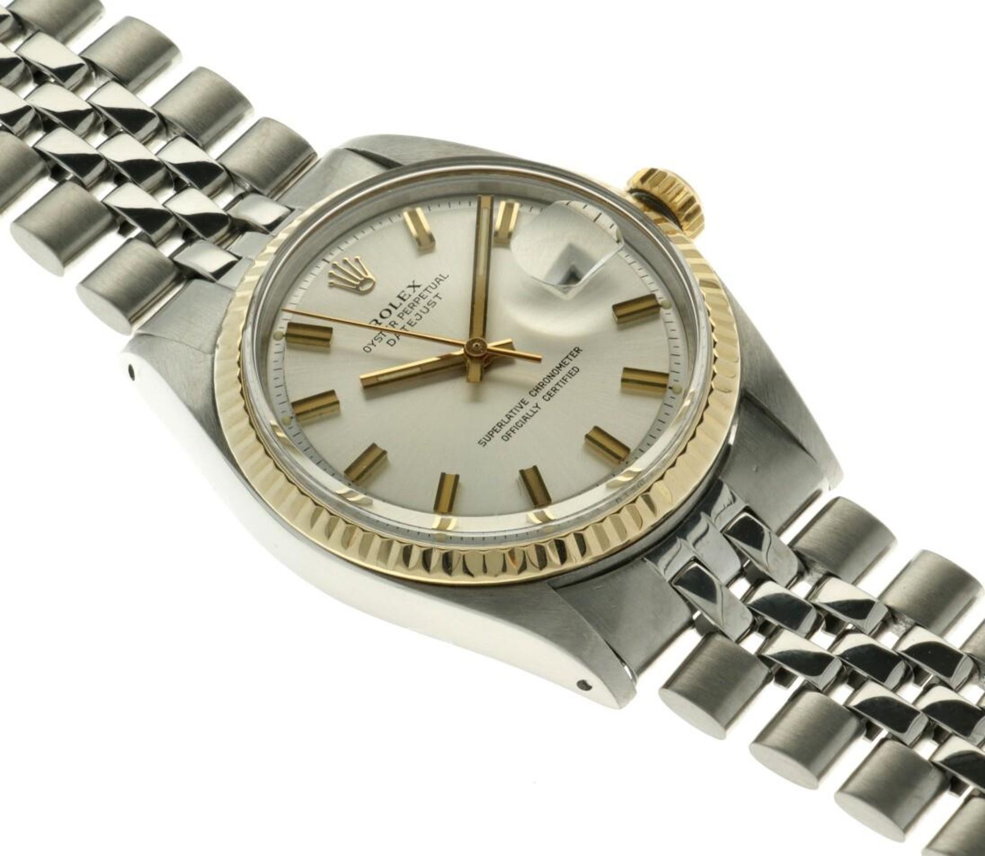 Rolex Datejust ''wide boy'' 1601 - Men's watch - appr. 1973. - Image 6 of 9