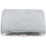 Cigarette pouch silver.