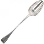 Porridge spoon (France Paris 18th century) silver.