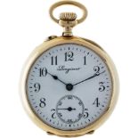 Longines Lever Escapement - Ladies pocket watch - apprx. 1878.