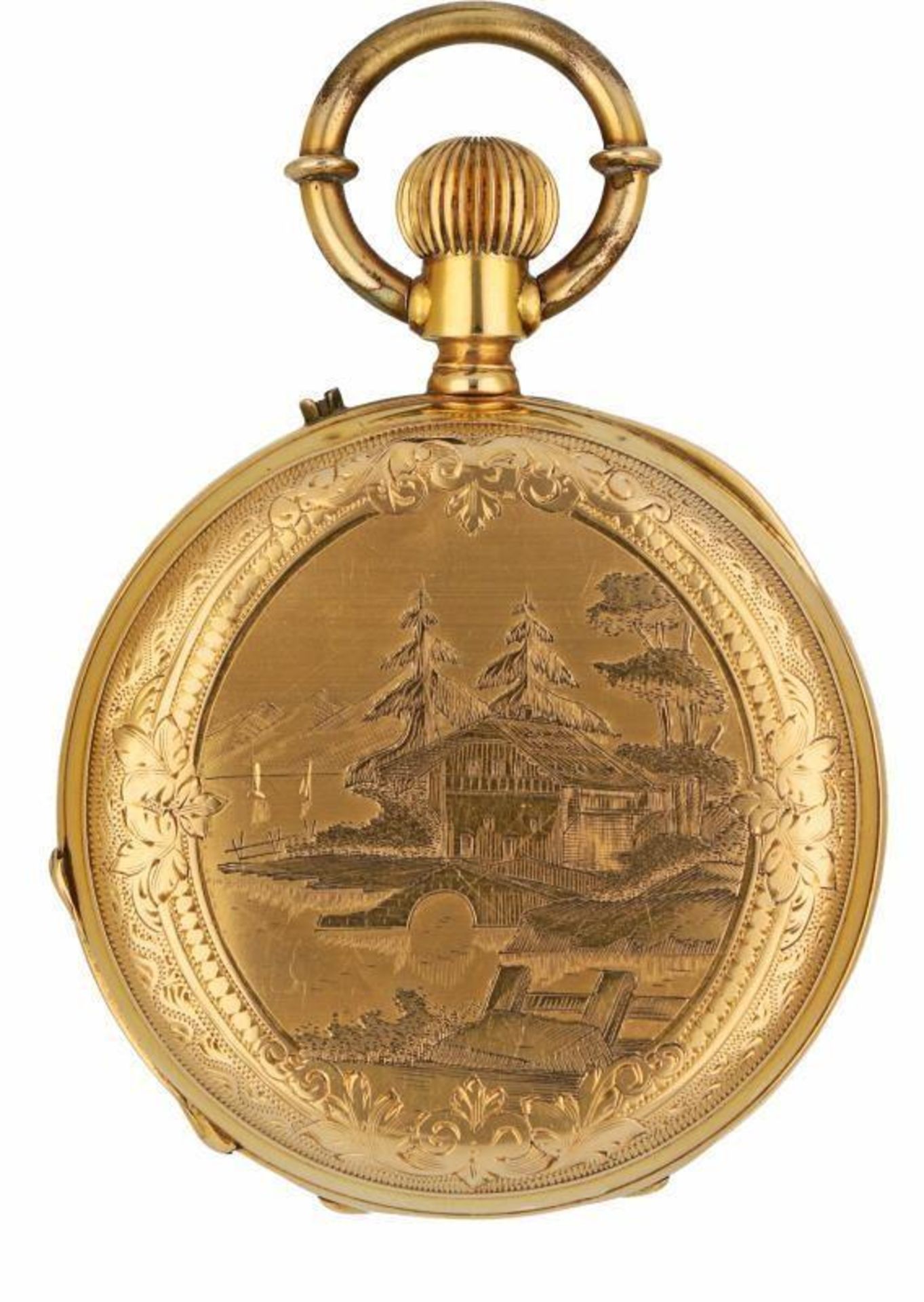 Savonette pocket watch - Men's pocket watch - Manual winding. - Bild 2 aus 4