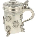 Beer tankard silver.