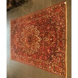 A Persian "Shiraz" rug, Iran, 20th century.