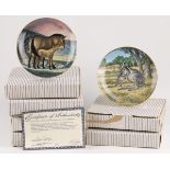 W.S.George fine China Bradex - 6 plates Last of Their Kind: The Endangered Species