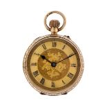 Cylinder escapement - Ladies Pocket Watch - appr. 1895.