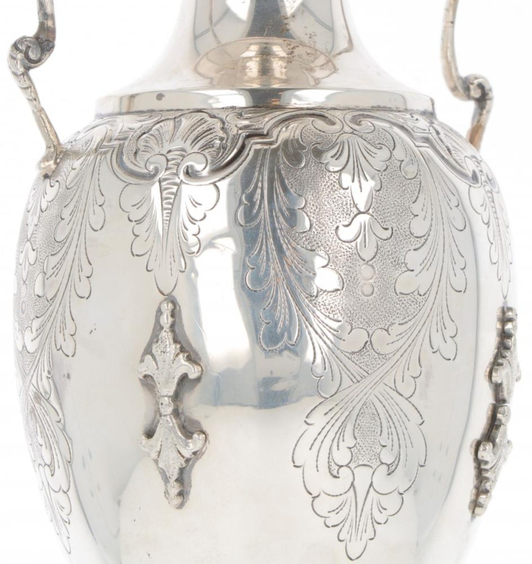Showpiece vase silver. - Image 6 of 8