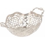 Silver bonbon or 'sweetmeat' basket.