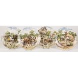 John L. Chapman - Wedgwood - Life on the Farm, Plates (4) - Porcelain