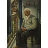 Just Jansen (Rotterdam 1905 - 1993), Portrait of the father of the painter.