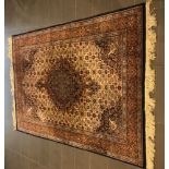 A Persian "Isfahan" rug, Iran, 20th century.