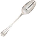 Spoon (Middelburg Johannes d 'Hoy II 1766-1786) silver.