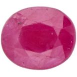 IDT Certified Natural Ruby Gemstone 3.00 ct.