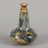J.W. Mijnlieff (Jutphaas 1862 - 1940 Scheveningen), a vase with stylized Jugendstil decorations, ca.