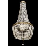 An Empire-style pocket chandelier, France, 20th century.