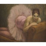Attributed to Leonide Frechkop (Moscow 1887 - 1982 Brussels), A ballerina reclining.