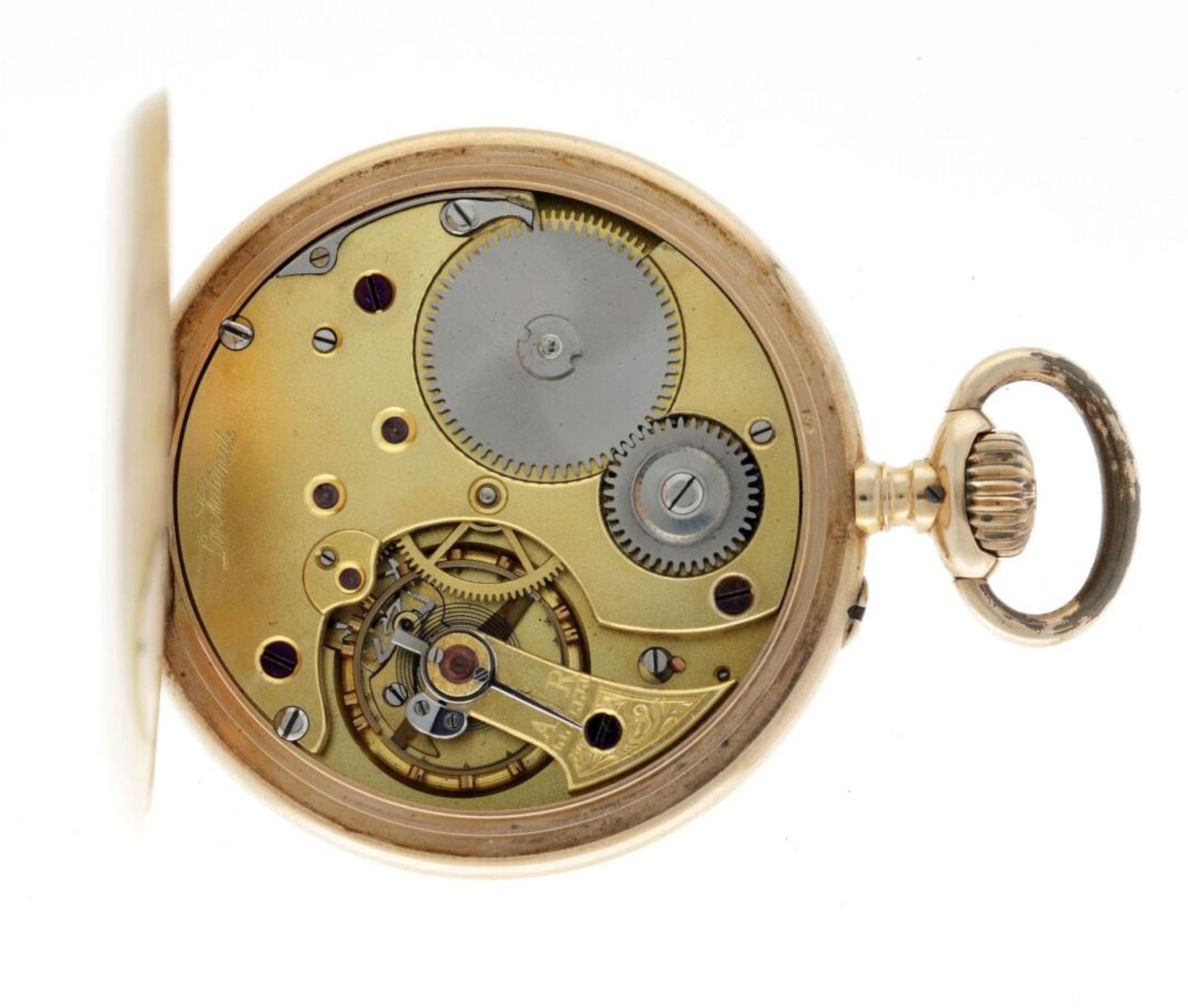 La Nationale Lever Escapement - Men's pocket watch - apprx. 1900. - Bild 3 aus 7