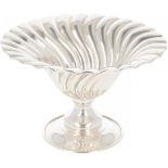 Bonbon dish on a stand silver.