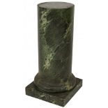 A wooden pedestal, 20th century.