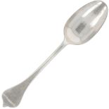 Spoon (Abigael Oomkes the widow of Lucas van Giffen 1738-1788) silver.