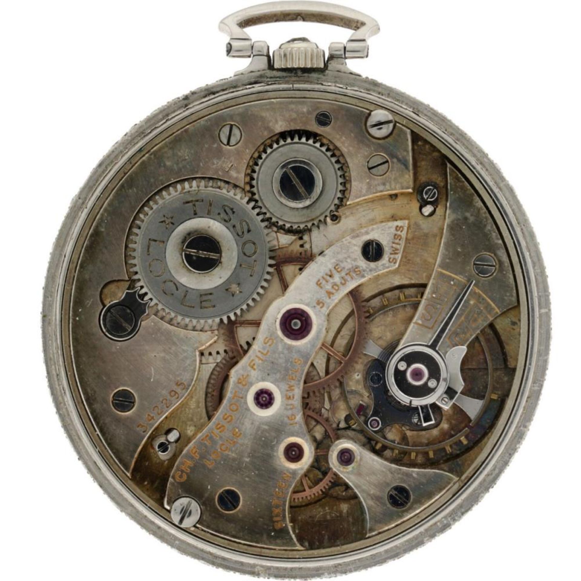 Tissot Lever Escapement - Men's pocket watch - apprx. 1920. - Bild 7 aus 7