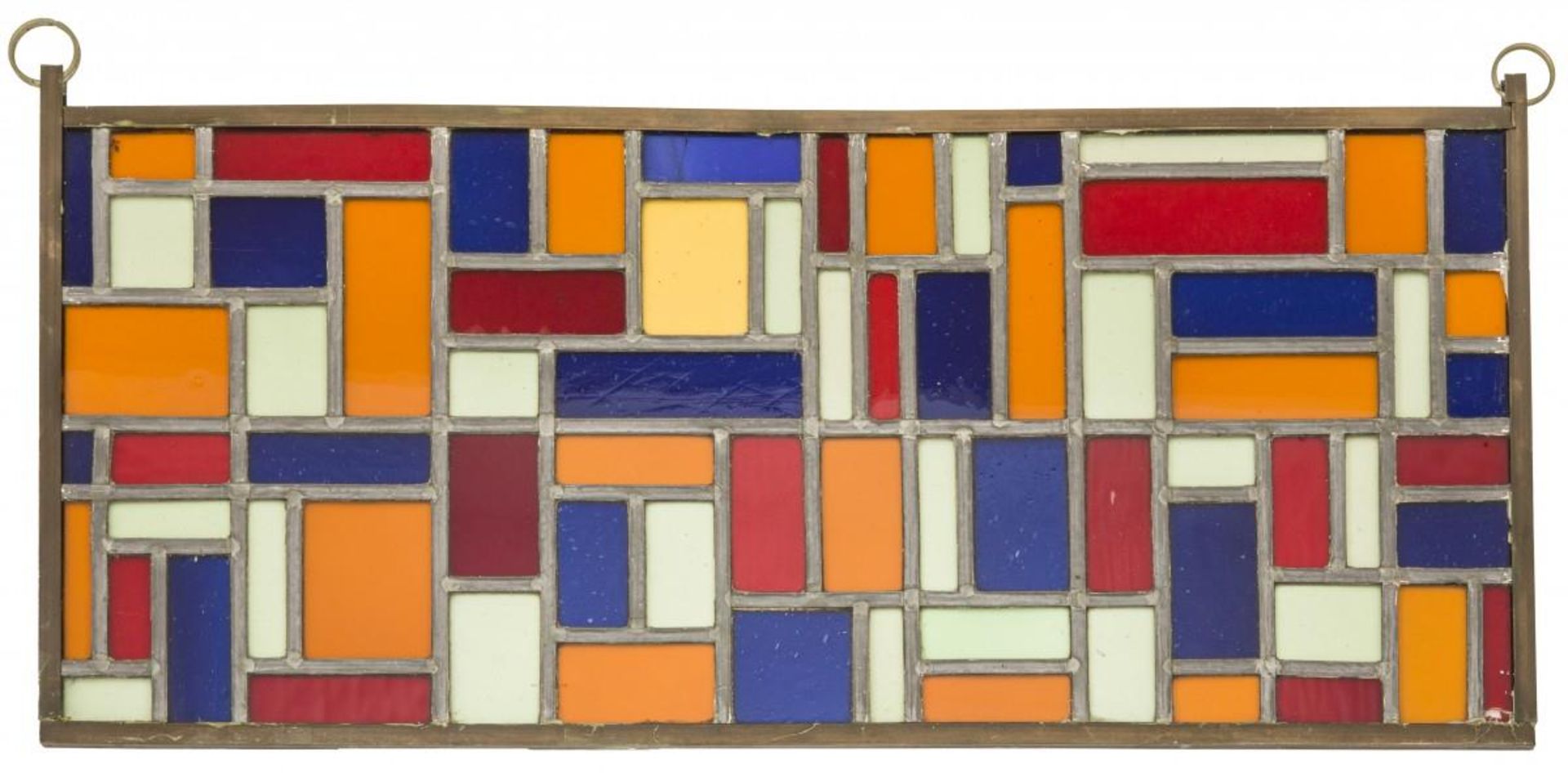 Theo van Doesburg (Utrecht 1883 - 1931 Davos), Composition VIII, a stained glass window for resedent - Image 2 of 2