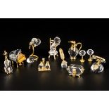 (9) piece lot Swarovski miniatures