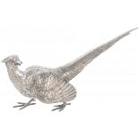 Table piece pheasant silver.