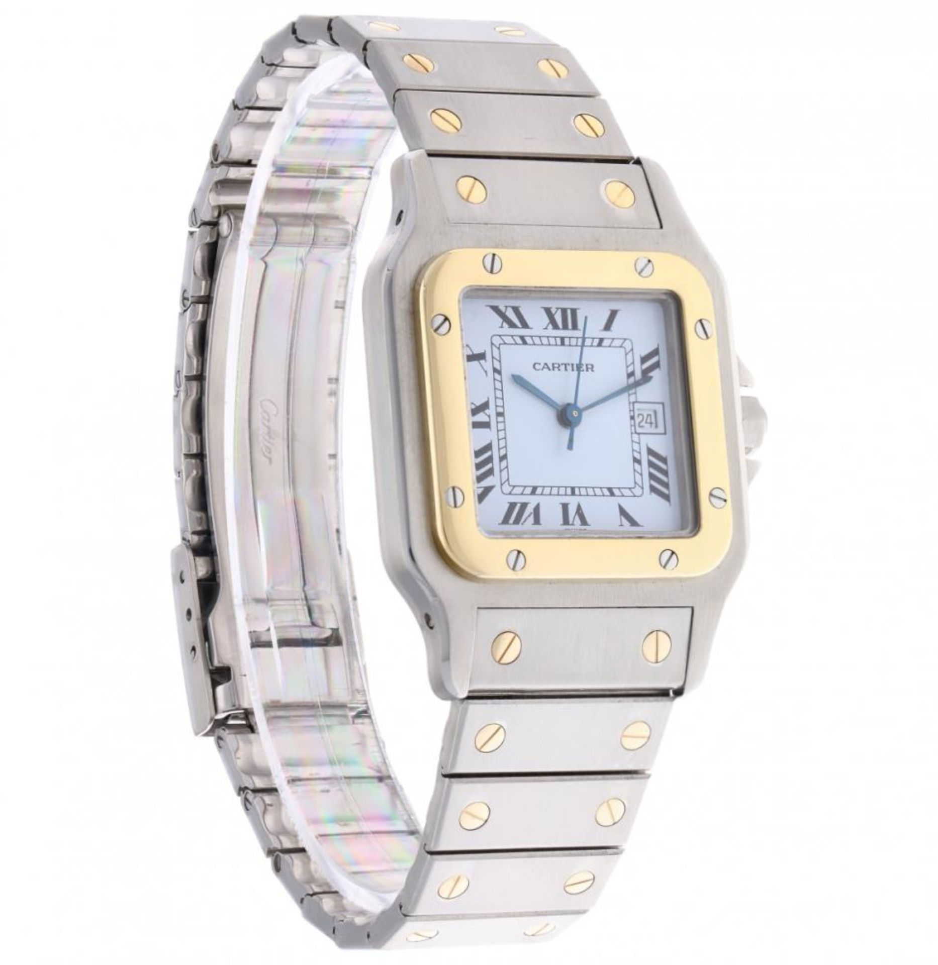 Cartier Santos Galbee 1172961 - Men's watch - ca. 1995 - Image 3 of 6