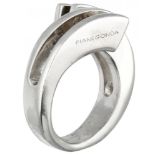 Silver Pianegonda Italian design ring - 925/1000.