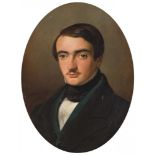 Belgian School, ca. 1830. Portrait of a young gentleman.