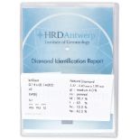 HRD Certified Brilliant Cut Natural Diamond 0.14 ct.