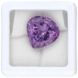 GLI Certified Natural Amethyst Gemstone 8.55 ct.