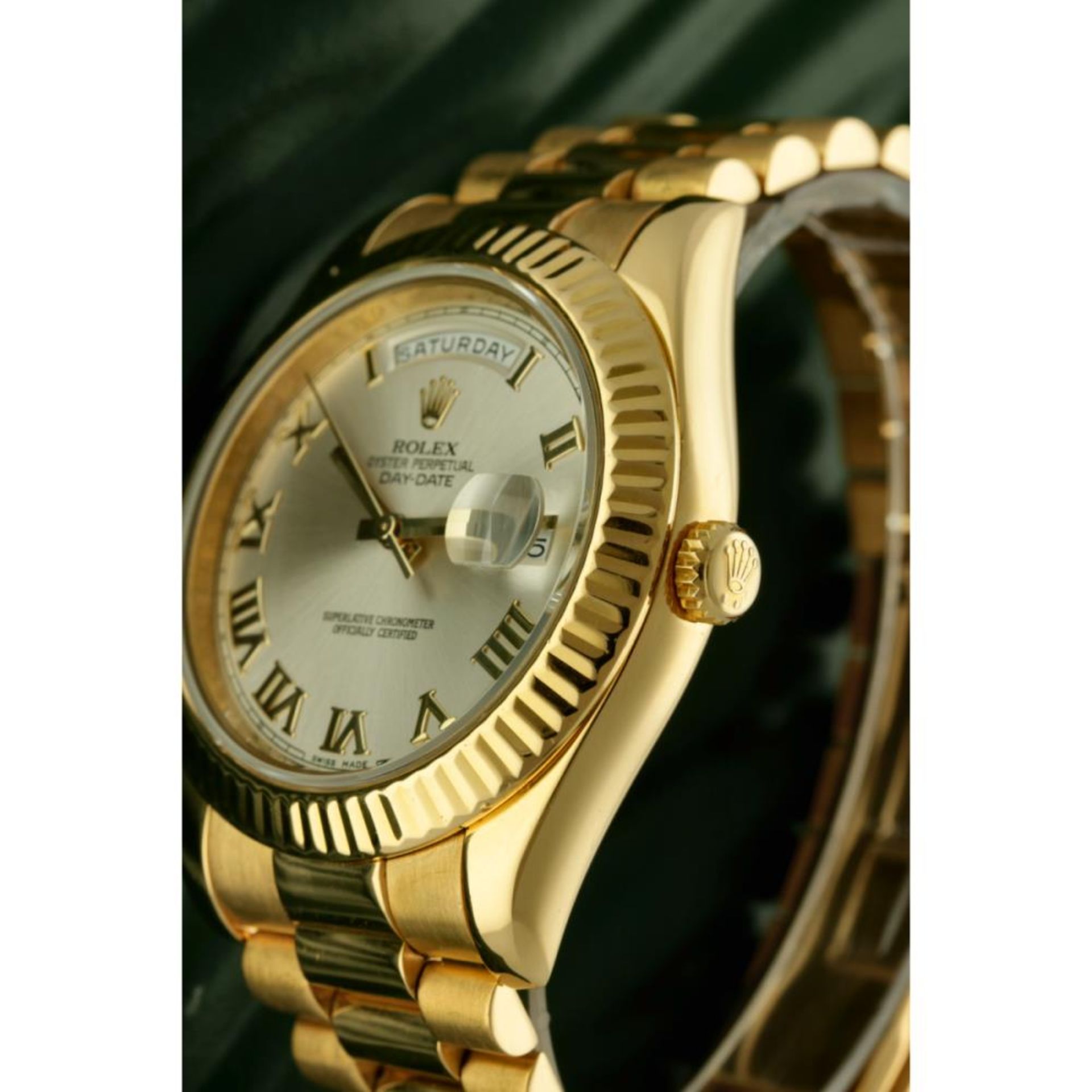 Rolex Day-Date 218238 - Men's watch - apprx. 2011. - Image 8 of 9