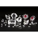 (7) part lot Swarovski miniatures.