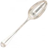 Spoon (Amsterdam Pieter Mourits 1732-1789) silver.