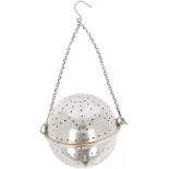 Tea infuser silver.