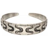 Silver David-Andersen 'Copy. Viking period' bangle - 925/1000.