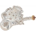 Herbal wine scoop silver.