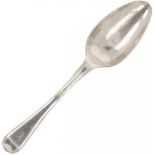 Spoon (Sweden Jonas Yman 1700) silver.