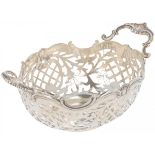 Bonbon basket silver.