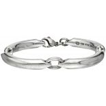 Hans Hansen for Georg Jensen heavy silver bracelet - 925/1000.