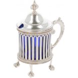 Mustard pot silver.