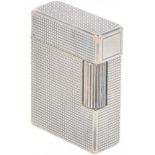 S.T. Dupont lighter silver plated.