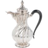 Coffee pot silver.