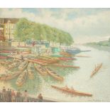 Antonie Bernardus Pluymers (Middelburg 1910 - 1967 Amsterdam), Rowing club.