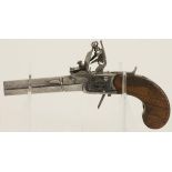 A Bingham flintlock pistol, England, 18th/ 19th century.