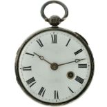 H.j. Byaro, Kentish Town Snek Spillegang - Men's pocketwatch - apprx. 1750.