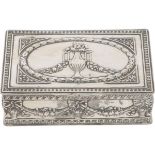 Decorative box silver.