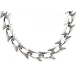 Henning Koppel for Georg Jensen no.273 silver modernist necklace - 925/1000.